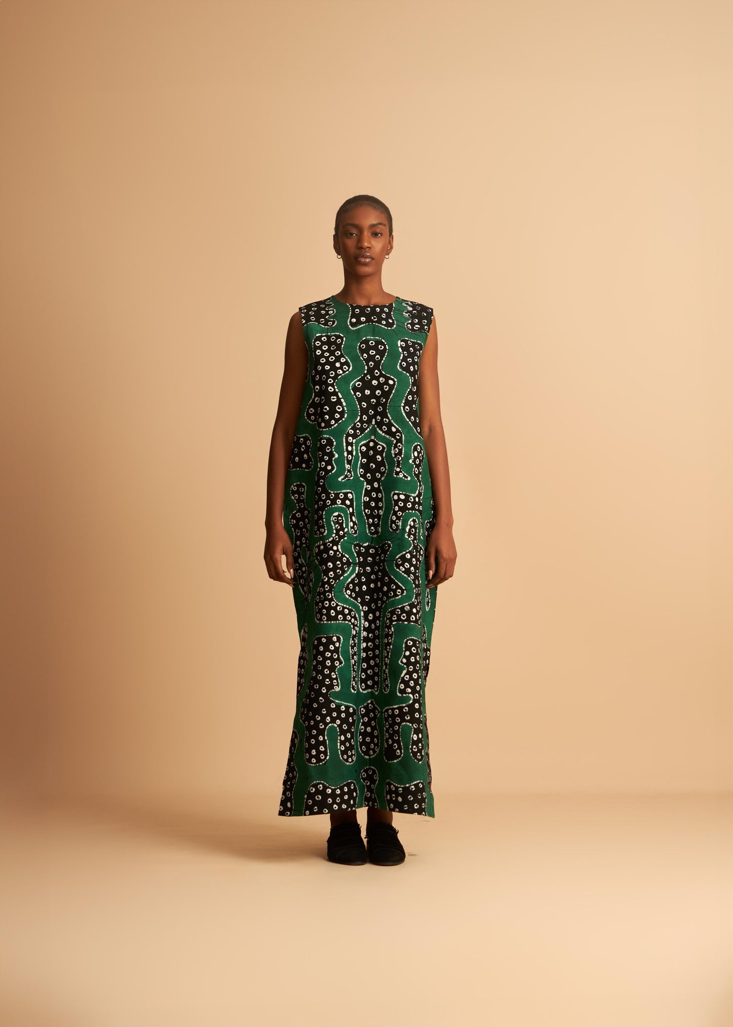 WUMAN COSMIC FORMS DRESS